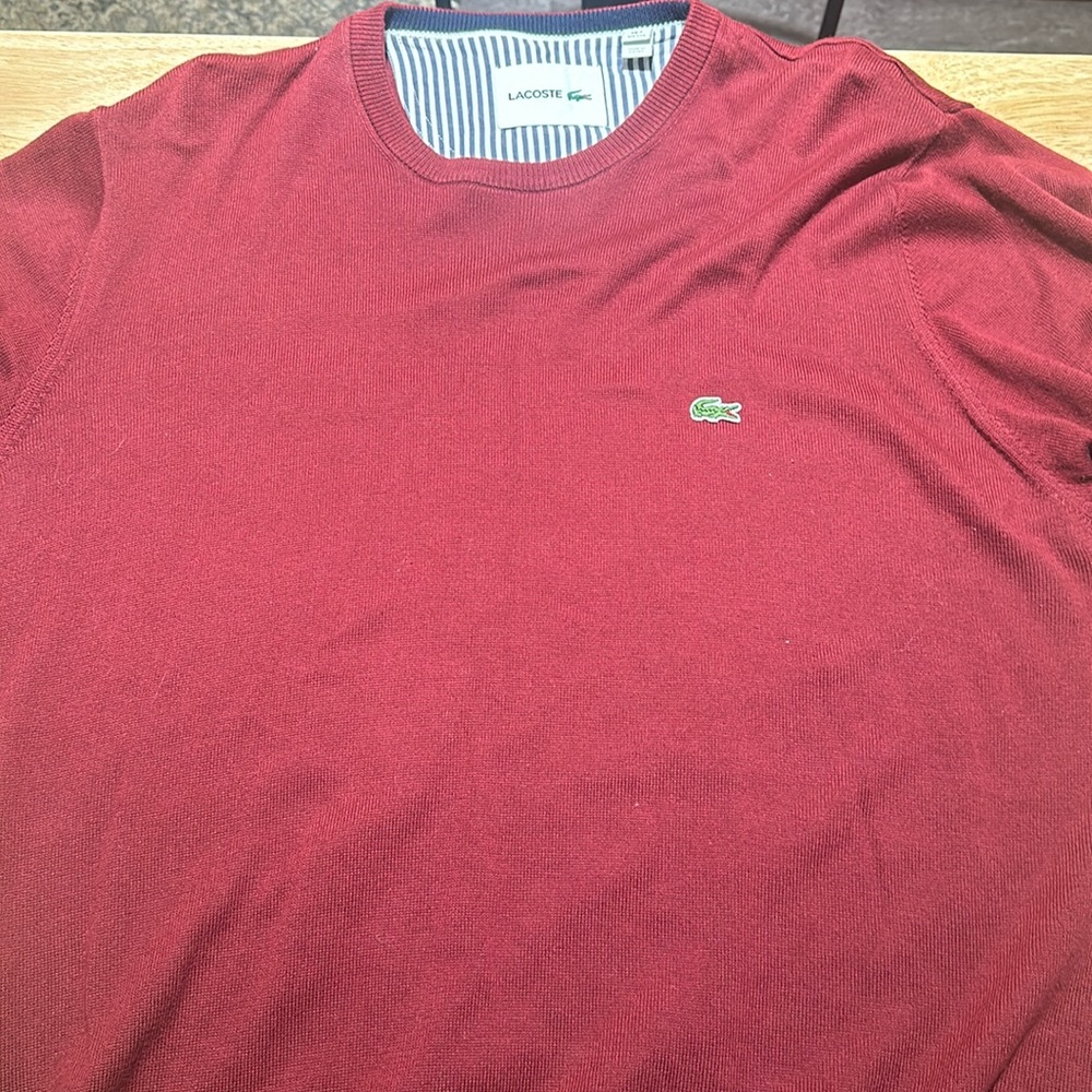Lacoste sweater XXL